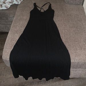 Long black dress